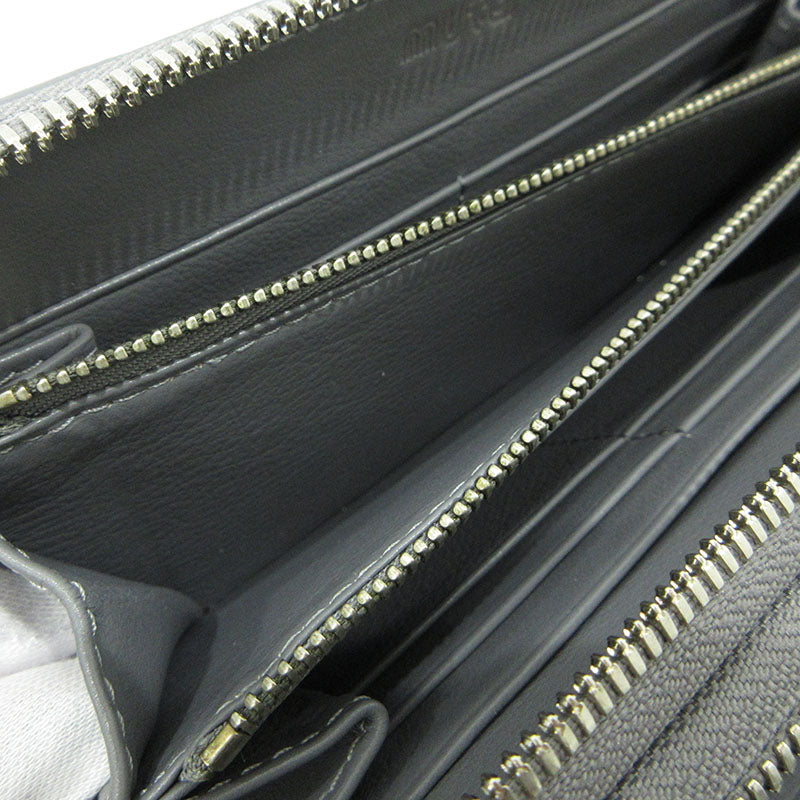muta l ムータ ガルーシャ TWIN ZIP ラウンドファスナー 長財布 グレー【三重本店】