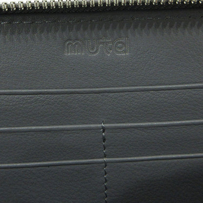 muta l ムータ ガルーシャ TWIN ZIP ラウンドファスナー 長財布 グレー【三重本店】