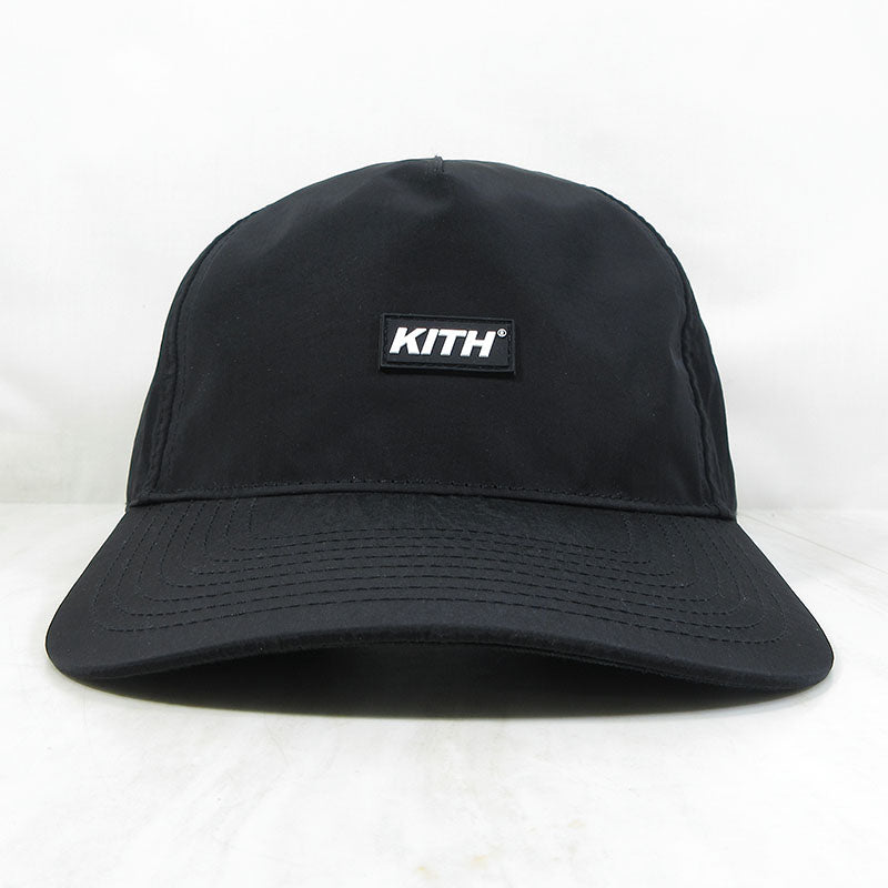 KITH | キース ナイロン スナップバック キャップ キャップ ブラック【三重本店】