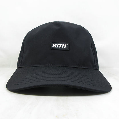 KITH | キース ナイロン スナップバック キャップ キャップ ブラック【三重本店】