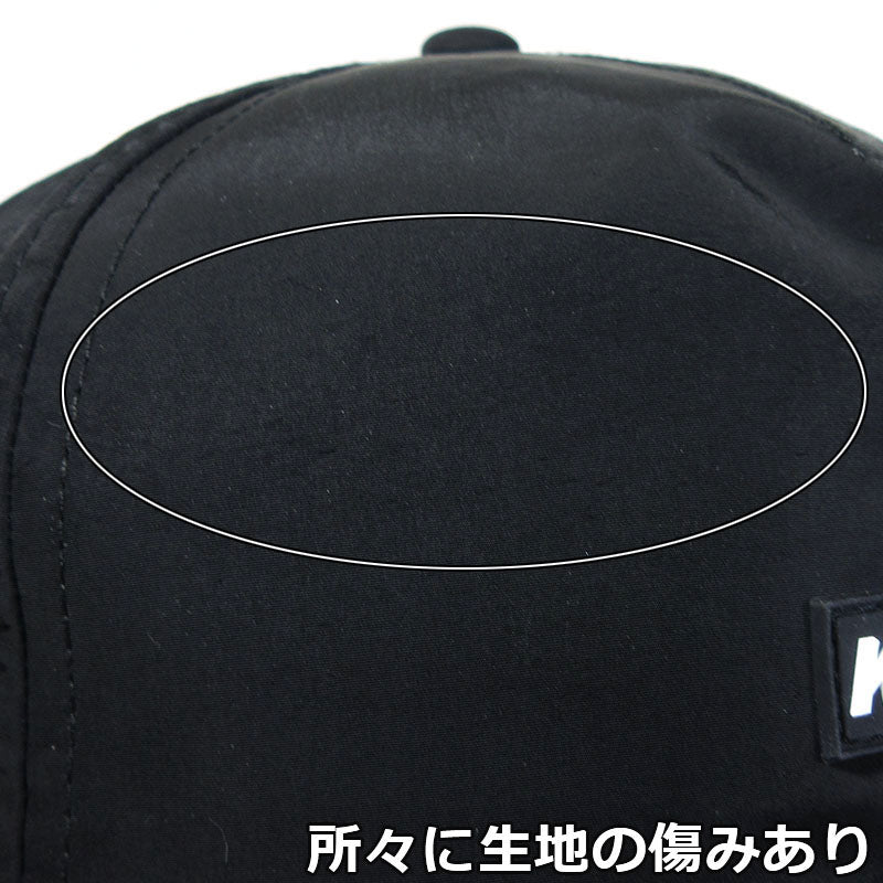 KITH | キース ナイロン スナップバック キャップ キャップ ブラック【三重本店】