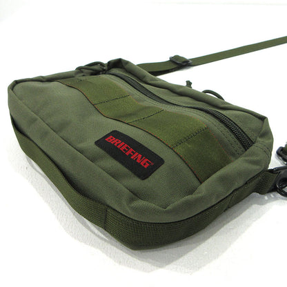 BRIEFING | ブリーフィング zip liner ショルダーバッグ カーキグリーン【三重本店】