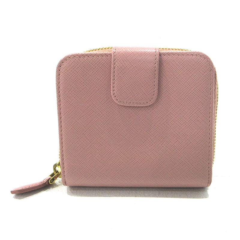 PRADA | プラダ 二つ折り財布 1ML018 ピンク【三重本店】
