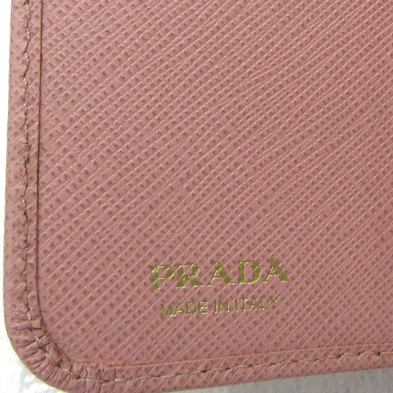 PRADA | プラダ 二つ折り財布 1ML018 ピンク【三重本店】