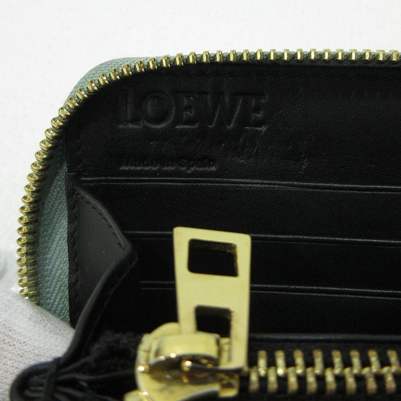 LOEWE | ロエベ リピート ラウンドファスナー 長財布 ミントグリーン【三重本店】