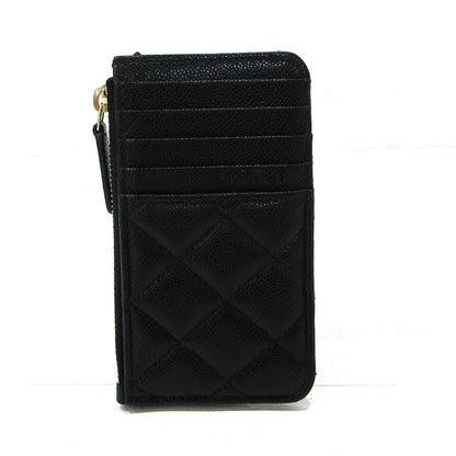 CHANEL | シャネル クラシックジップ コインケース カードケース AP2570 ブラック【三重本店】
