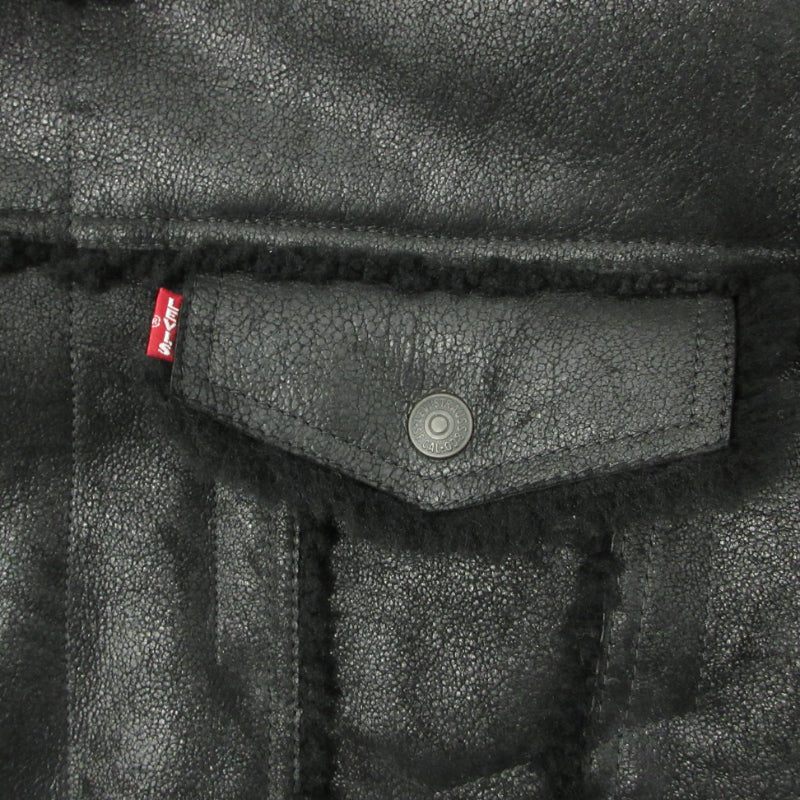 Levi's | リーバイス OLYMPIA SHEARLING TRUE LEATHER レザー A5790-0001 ブラック サイズ：L【三重本店】