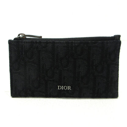 Christian Dior | クリスチャンディオール ジップカードホルダー コインケース カードケース 2ESBC318YSE ブラック【三重本店】