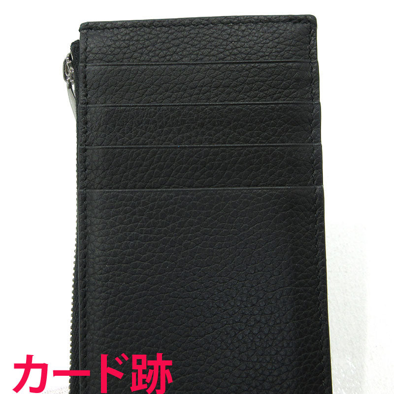 Christian Dior | クリスチャンディオール ジップカードホルダー コインケース カードケース 2ESBC318YSE ブラック【三重本店】