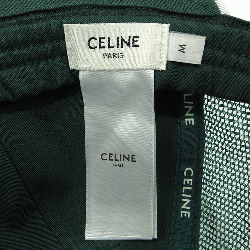 CELINE | セリーヌ ベースボールキャップ キャップ 2AUN8969P グリーン サイズ：M【三重本店】