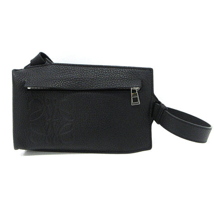 LOEWE | ロエベ バーティカルTポケット ボディバッグ ショルダーバッグ C500P02X02 ブラック【三重本店】