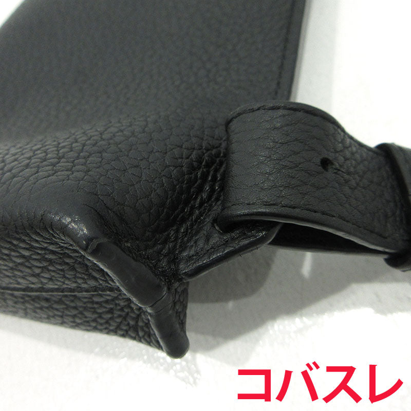 LOEWE | ロエベ バーティカルTポケット ボディバッグ ショルダーバッグ C500P02X02 ブラック【三重本店】