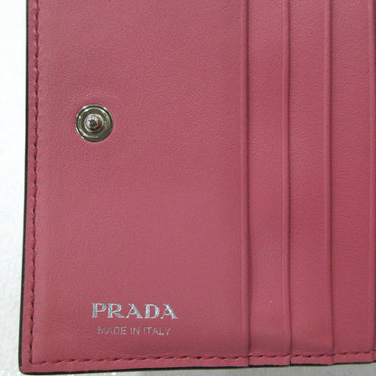 PRADA | プラダ プラダマリア 二つ折り財布 1MV204 ブラック【三重本店】