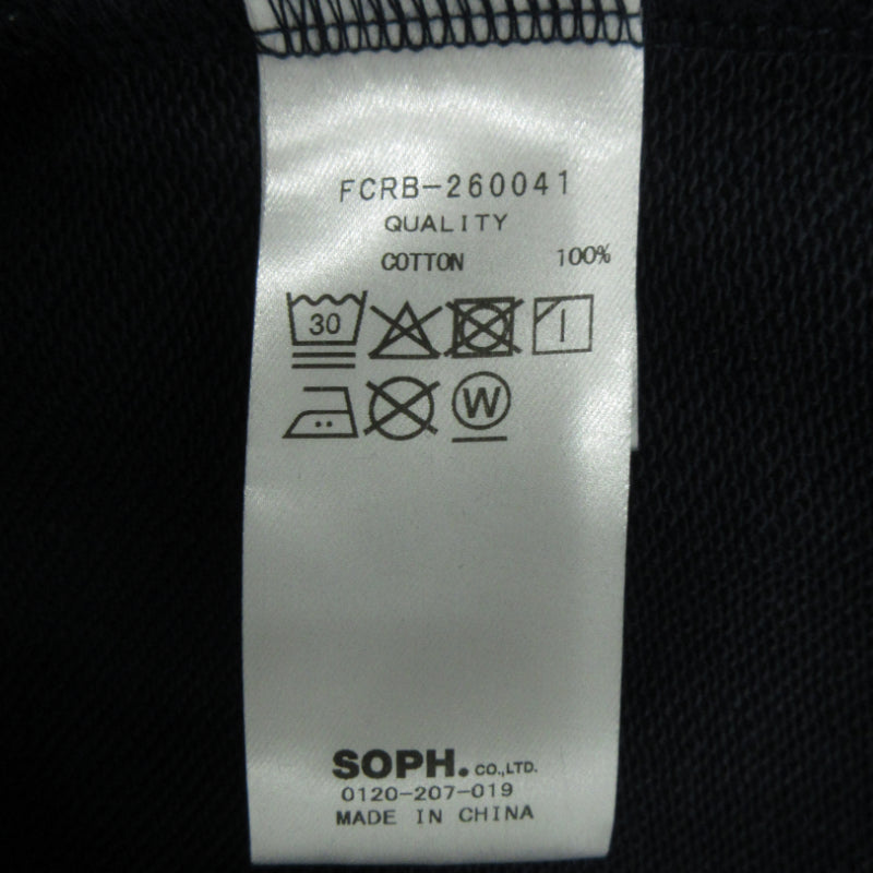 FCRB | エフシーアールビー ペイズリー BANDANA SWEAT HOODIE バンダナスウェットフーディ パーカー FCRB-260041 ネイビー サイズ：XL【三重本店】