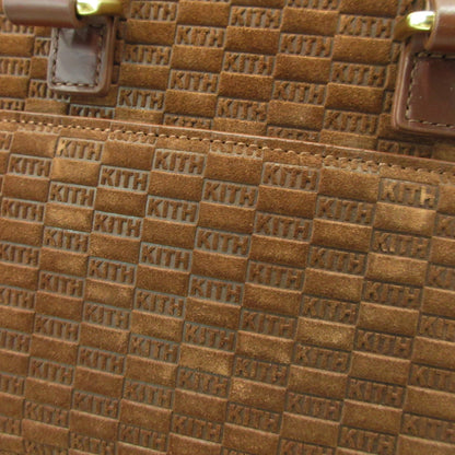 KITH | キース モノグラムスエードミニドキュメントバッグ その他バッグ ブラウン【三重本店】