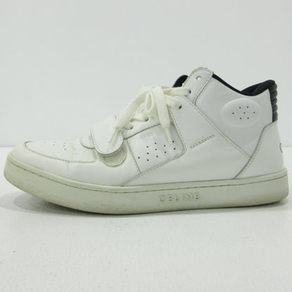 CELINE | セリーヌ CT-02 ベルクロストラップ ミッドスニーカー スニーカー FA1211 ホワイト サイズ：41【三重本店】