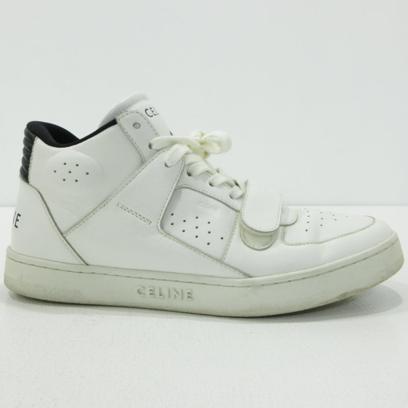 CELINE | セリーヌ CT-02 ベルクロストラップ ミッドスニーカー スニーカー FA1211 ホワイト サイズ：41【三重本店】