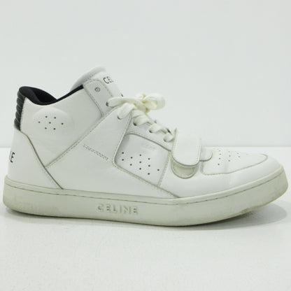 CELINE | セリーヌ CT-02 ベルクロストラップ ミッドスニーカー スニーカー FA1211 ホワイト サイズ：41【三重本店】