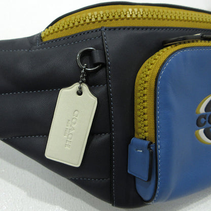 COACH | コーチ トラック ベルトバッグ ボディバッグ ウエストバッグ CE552 ネイビー【三重本店】
