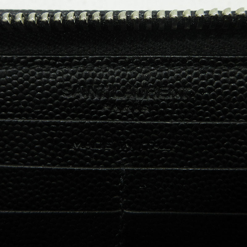 SAINT LAURENT | サンローラン クラシックフルジップ ラウンドファスナー 長財布 534290 ブラック【三重本店】