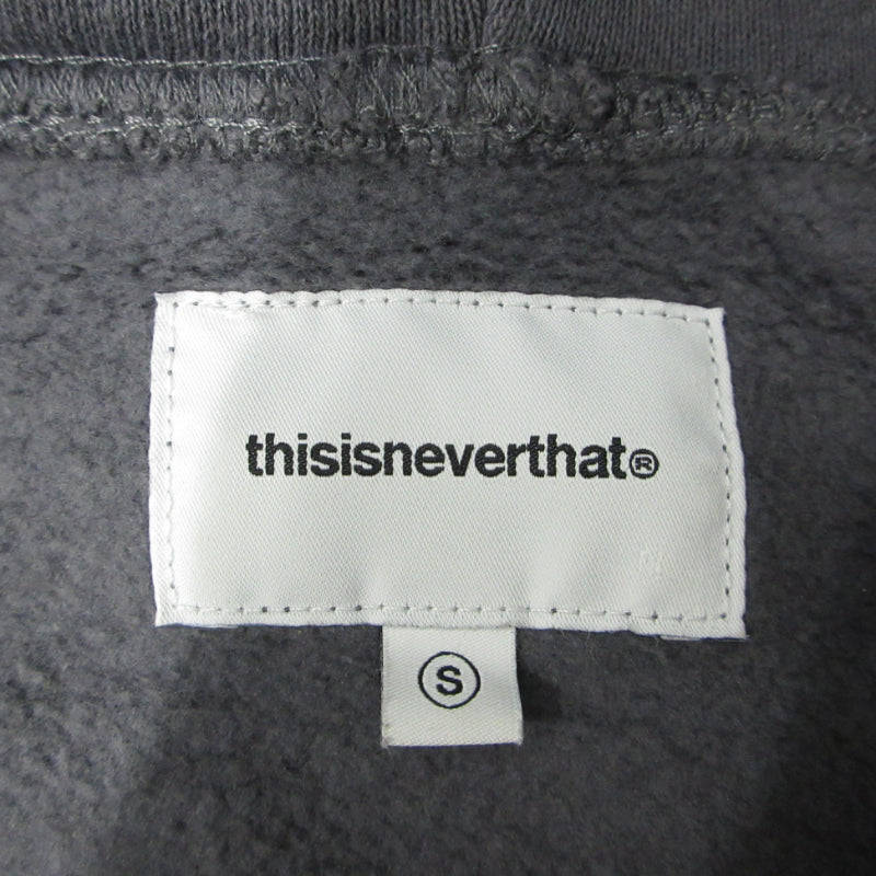 thisisneverthat | ディスイズネバーザット パーカー グレー サイズ：S【三重本店】