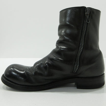 KAZUYUKI KUMAGAI | カズユキクマガイ ワンピースサイドZIPブーツ ブーツ 12 075 ブラック 26cm【三重本店】