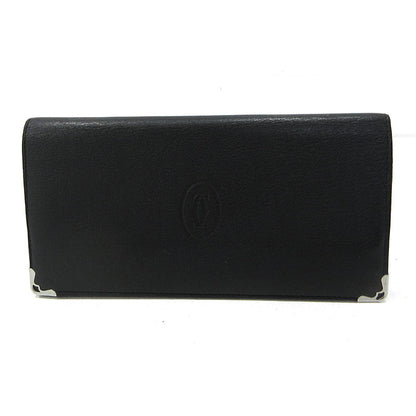 CARTIER | カルティエ 二つ折り財布 長財布 ブラック【三重本店】