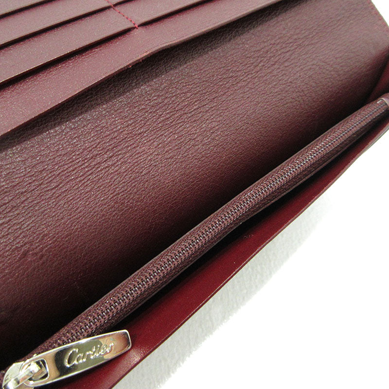 CARTIER | カルティエ 二つ折り財布 長財布 ブラック【三重本店】