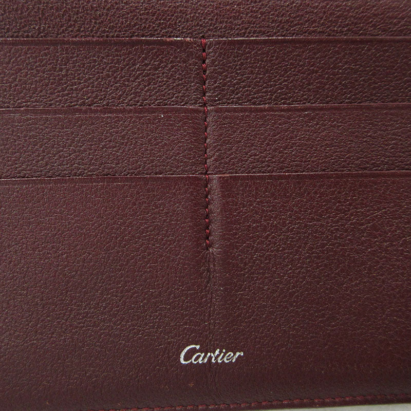 CARTIER | カルティエ 二つ折り財布 長財布 ブラック【三重本店】