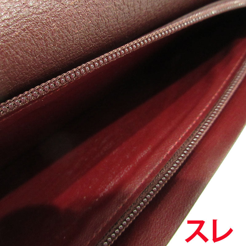 CARTIER | カルティエ 二つ折り財布 長財布 ブラック【三重本店】