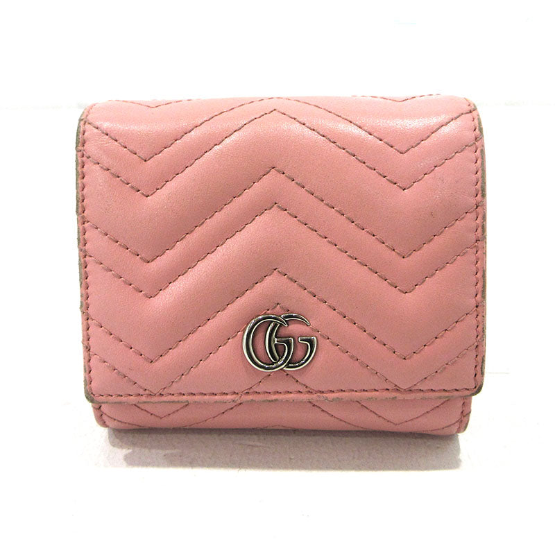 GUCCI | グッチ 二つ折り財布 598629 ピンク【三重本店】