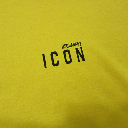 DSQUARED2 | ディースクエアード ICONロゴ 半袖Ｔシャツ S79GC0010 イエロー サイズ：S【三重本店】
