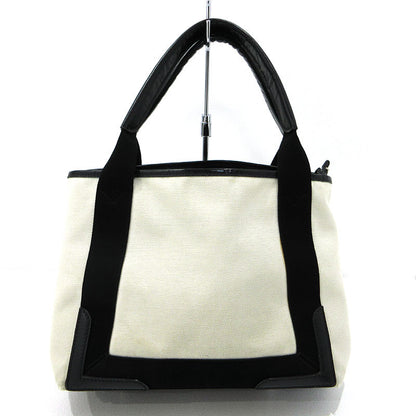 BALENCIAGA | バレンシアガ ネイビーカバスS トートバッグ 339933 ホワイト【三重本店】