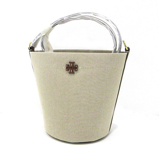 Tory Burch | トリーバーチ ブレイク キャンバス バケットバッグ ショルダーバッグ 171951 ベージュ【三重本店】