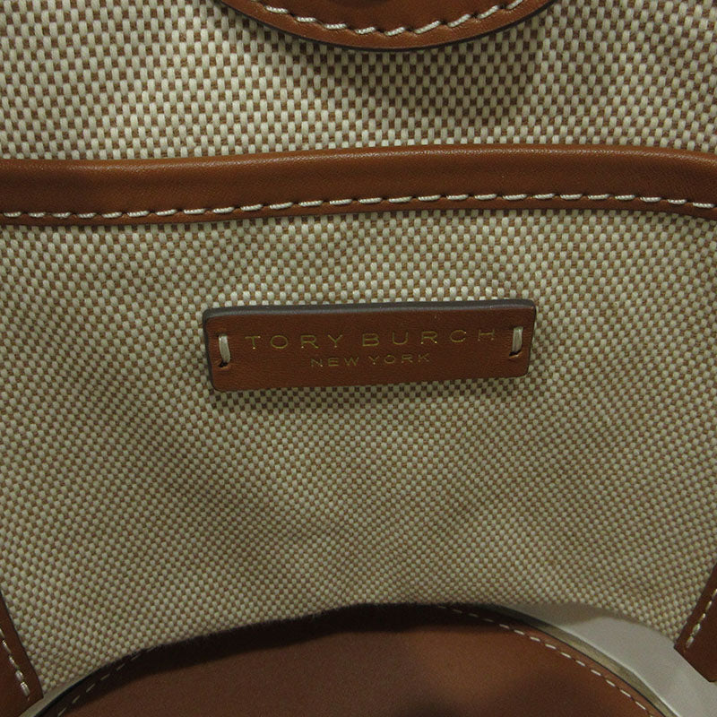 Tory Burch | トリーバーチ ブレイク キャンバス バケットバッグ ショルダーバッグ 171951 ベージュ【三重本店】
