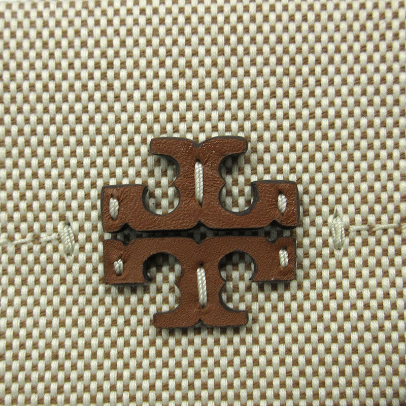 Tory Burch | トリーバーチ ブレイク キャンバス バケットバッグ ショルダーバッグ 171951 ベージュ【三重本店】