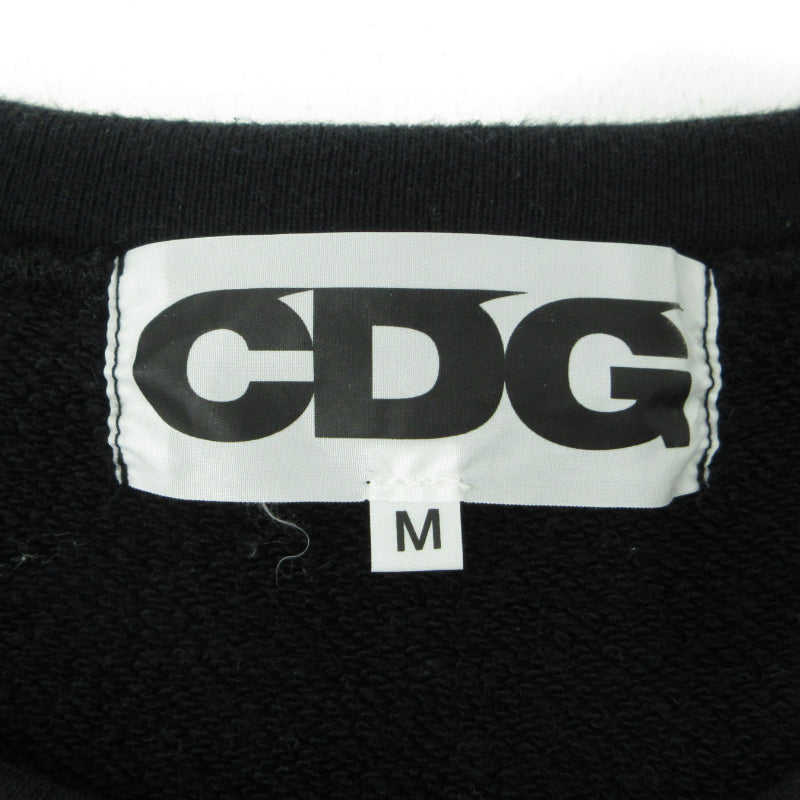 COMME des GARCONS | コムデギャルソン CDG OVERSIZED CREW NECK SWEATSHIRT スウェット SZ-T055 ブラック サイズ：M【三重本店】