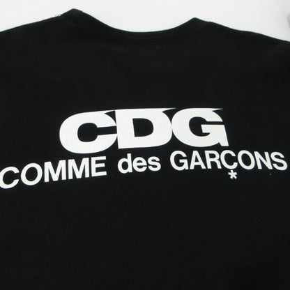 COMME des GARCONS | コムデギャルソン CDG OVERSIZED CREW NECK SWEATSHIRT スウェット SZ-T055 ブラック サイズ：M【三重本店】
