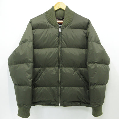NANGA | ナンガ x atmos アトモス aurola-tex down jacket オーロラテックスダウンジャケット ダウンジャケット 23B107 オリーブ サイズ：M【三重本店】