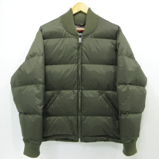 NANGA | ナンガ x atmos アトモス aurola-tex down jacket オーロラテックスダウンジャケット ダウンジャケット 23B107 オリーブ サイズ：M【三重本店】