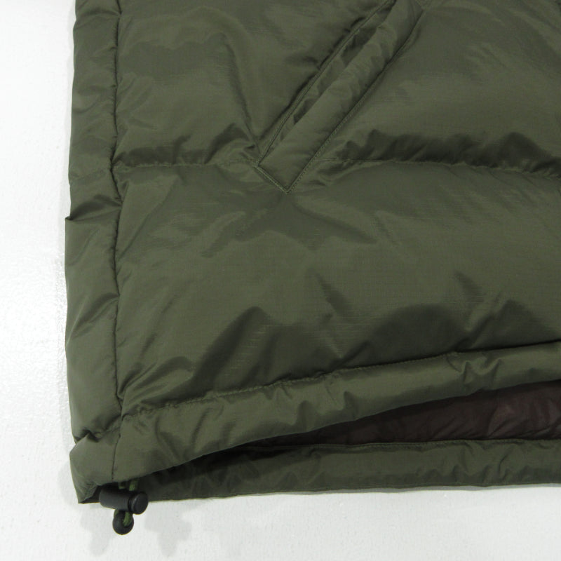 NANGA | ナンガ x atmos アトモス aurola-tex down jacket オーロラテックスダウンジャケット ダウンジャケット 23B107 オリーブ サイズ：M【三重本店】