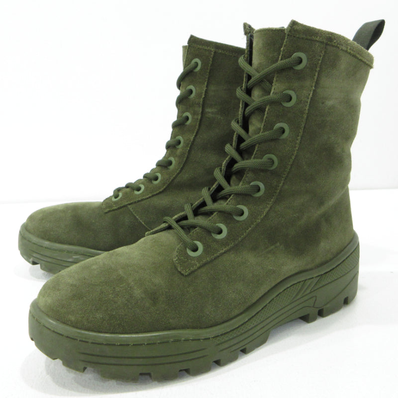 YEEZY | イージー Season 6 COMBAT BOOT スエードコンバットブーツ ブーツ KM5015.065 グリーン【三重本店】
