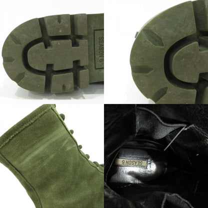 YEEZY | イージー Season 6 COMBAT BOOT スエードコンバットブーツ ブーツ KM5015.065 グリーン【三重本店】