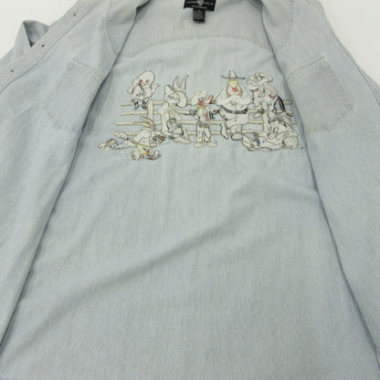 Looney Tunes ルーニー・テューンズ 長袖シャツ ブルー サイズ：XL【三重本店】