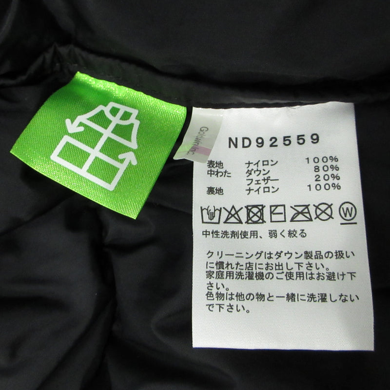 THE NORTH FACE | ザ・ノースフェイス NUPTSE DOWN JACKET ヌプシフーディ ダウンジャケット ND92559 ブラック サイズ：S【三重本店】