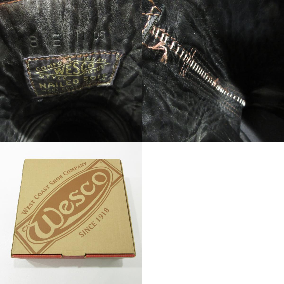 WESCO | ウエスコ CHAMPION BOSS チャンピオンブーツ ブーツ ブラック【三重本店】
