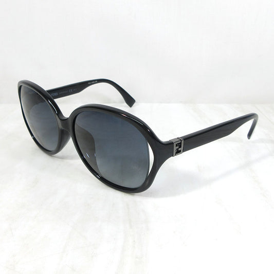 FENDI | フェンディ オーバルシェイプ サングラス グラデーションレンズ FFロゴ サイズ：60□17-125 サングラス FF0032/F/S D28HD ブラック×ブルー系【三重本店】