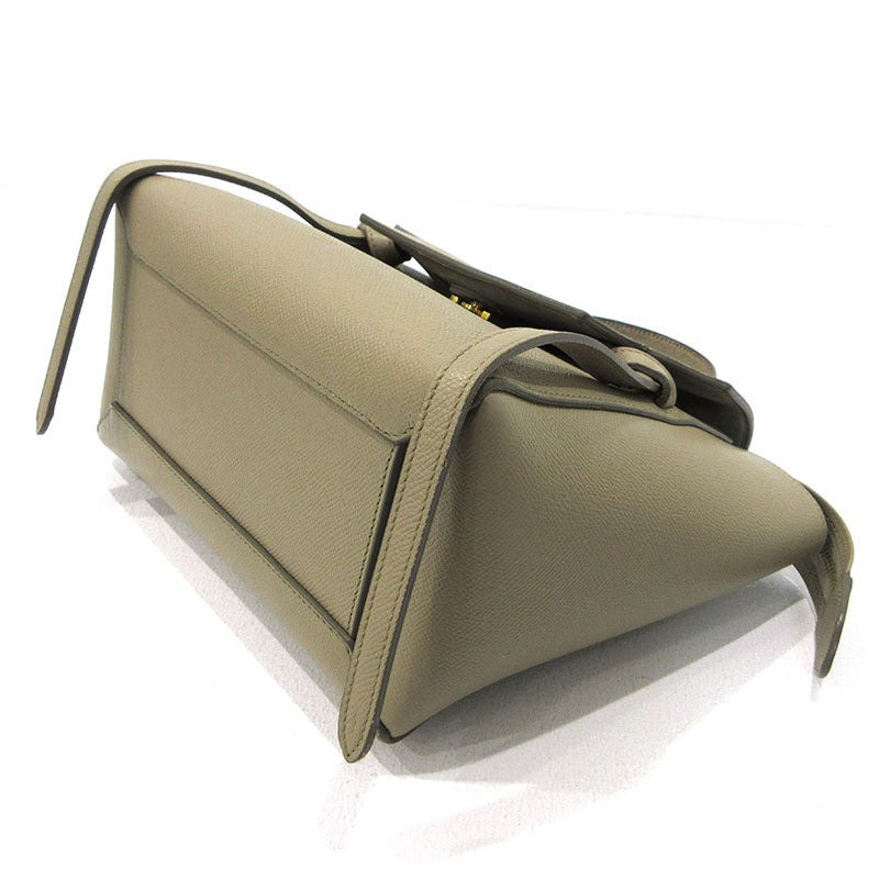 CELINE | セリーヌ ベルトバッグ マイクロ 2way ショルダーバッグ ハンドバッグ 189153 ベージュ【三重本店】