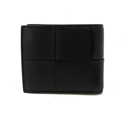 BOTTEGA VENETA | ボッテガヴェネタ カセット 二つ折り財布 649605 ブラック【三重本店】