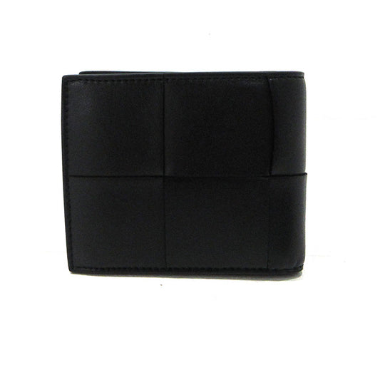 BOTTEGA VENETA | ボッテガヴェネタ カセット 二つ折り財布 649605 ブラック【三重本店】